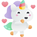 animals,heart,love and romance,feelings,smileys,fantasy,fairy tale,folklore,legend,unicorn